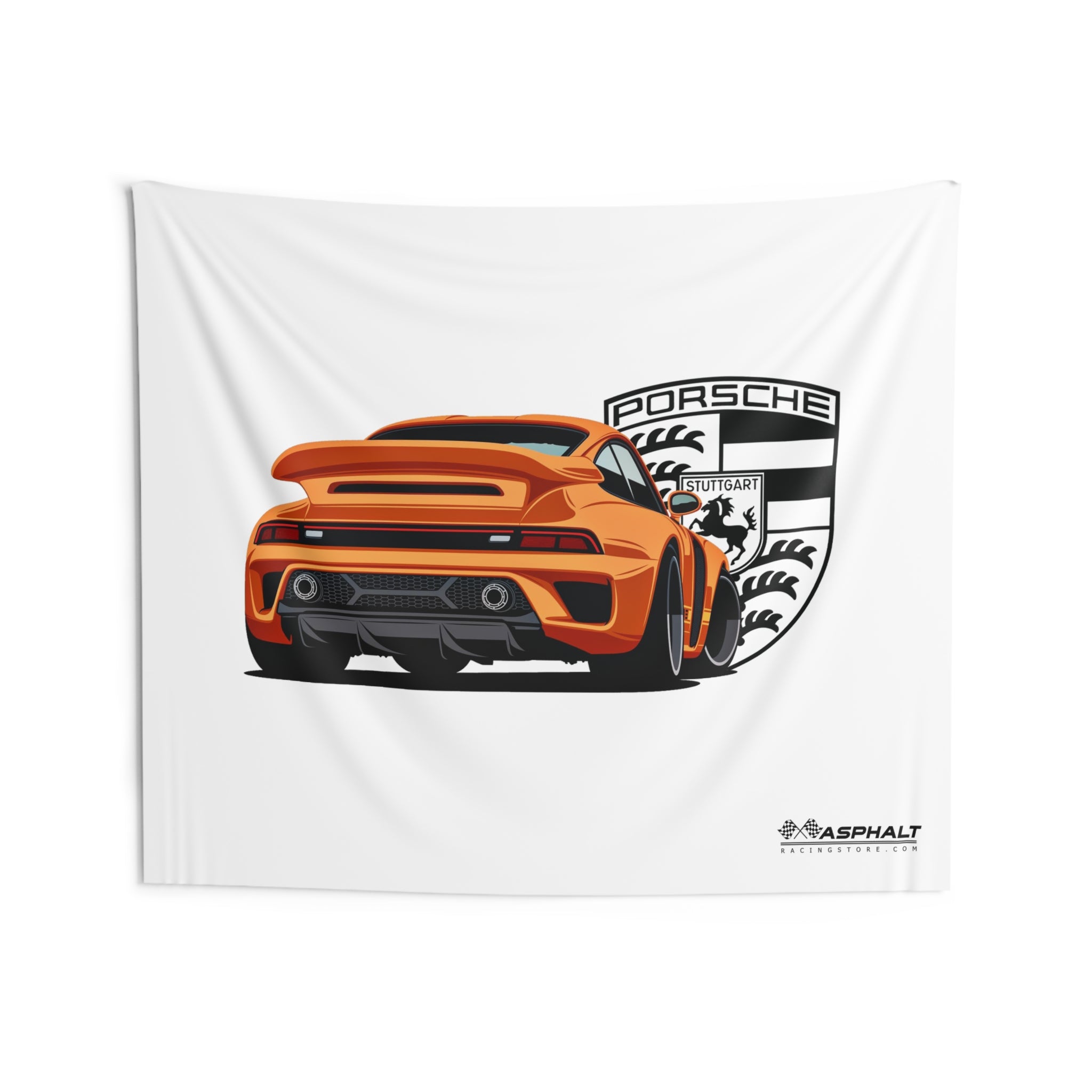 Porsche 911-01 Indoor Wall Tapestries