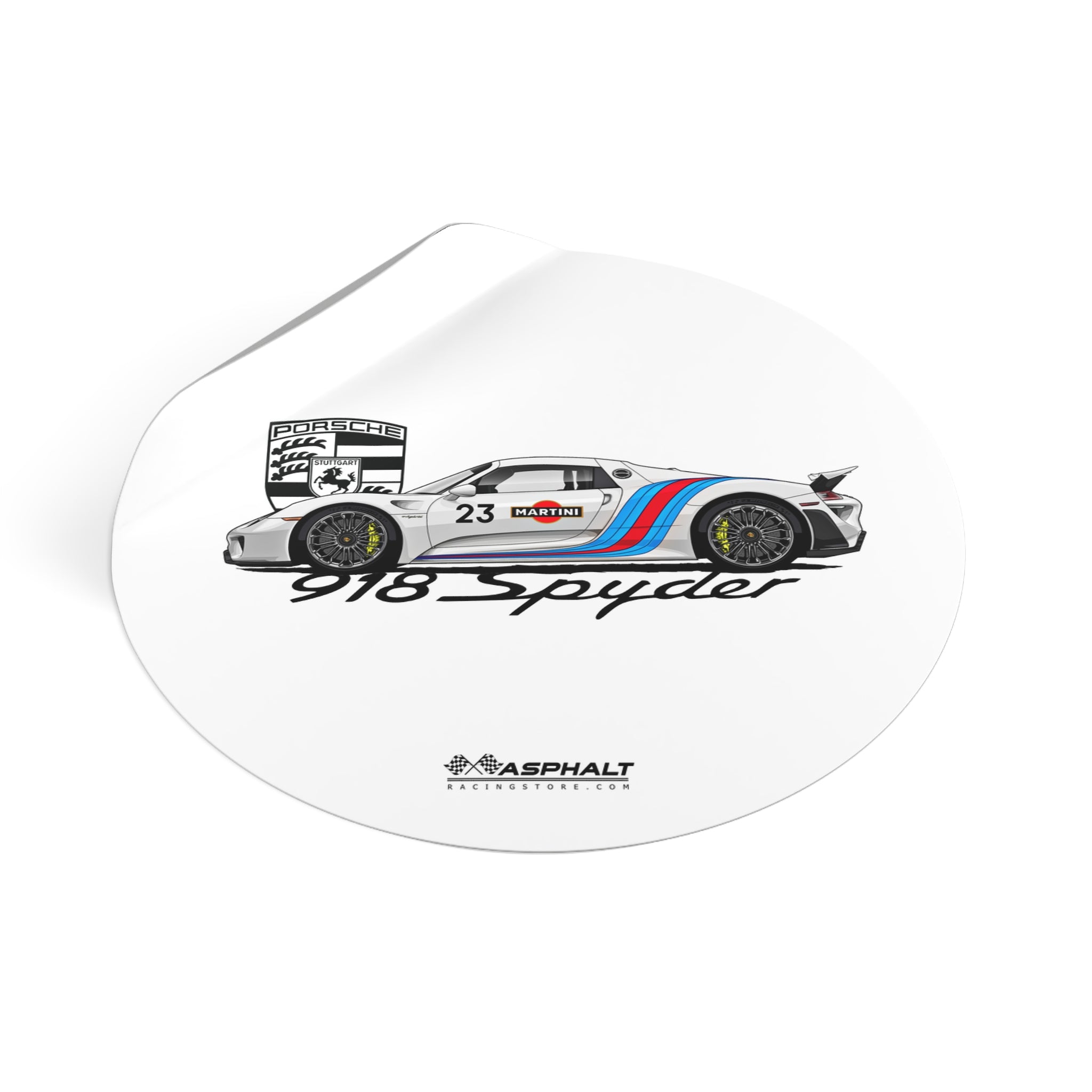 Porsche 918-01 R Stickers