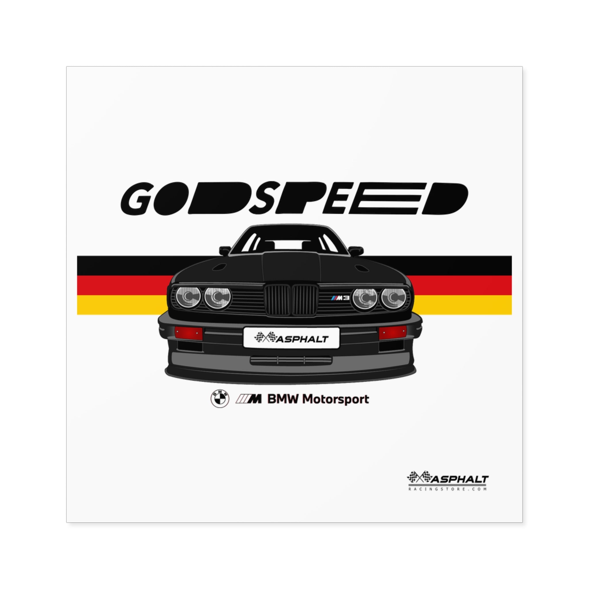 BMW E 30 - 09 Stickers