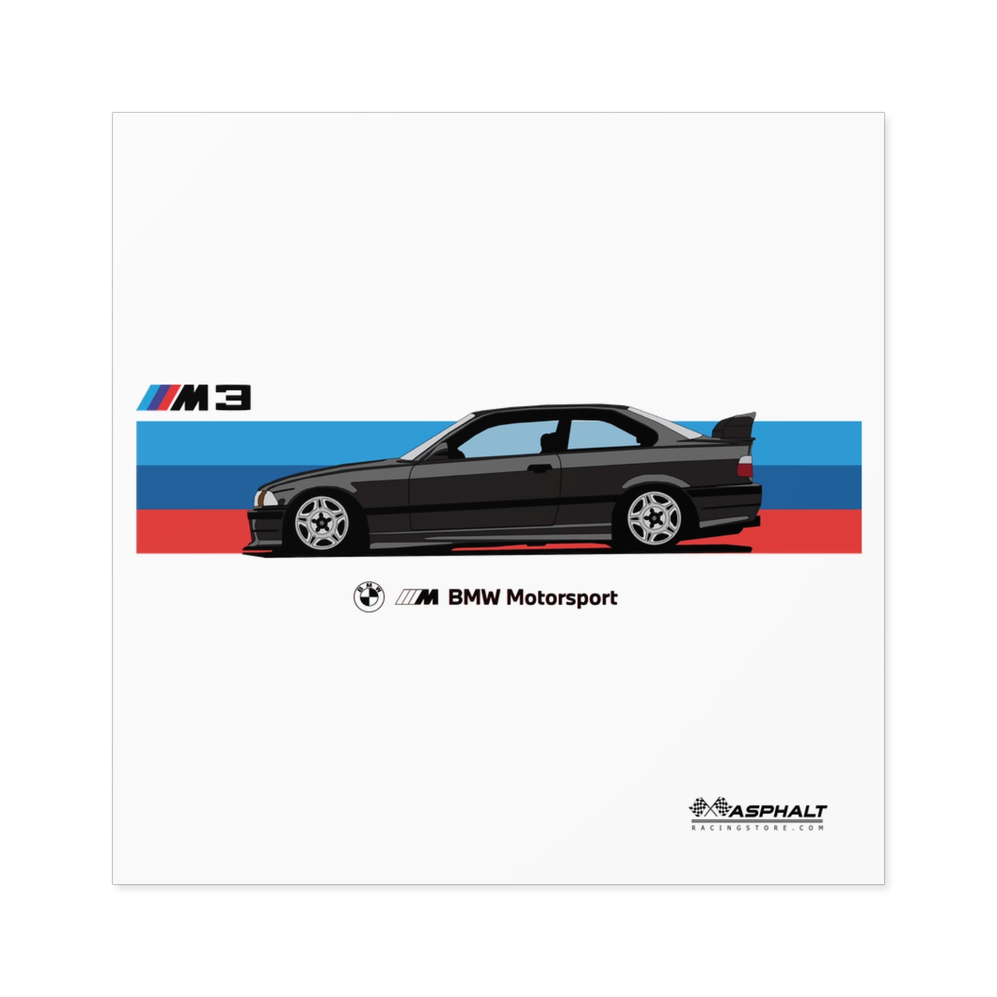 BMW E 36 - 03 Stickers