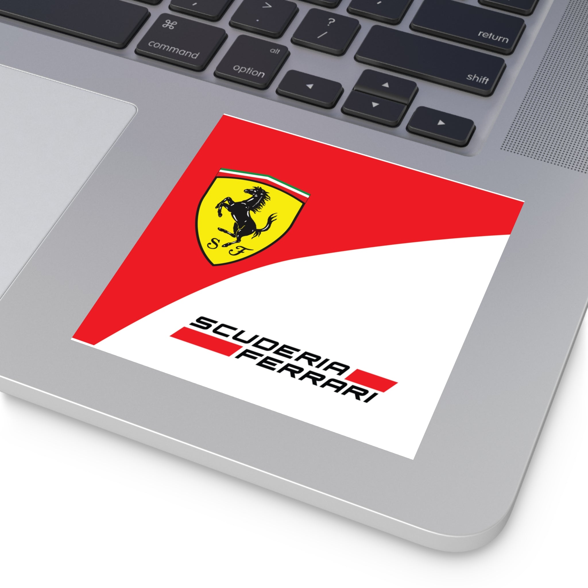 Ferrari Square Stickers - 02FSTR01