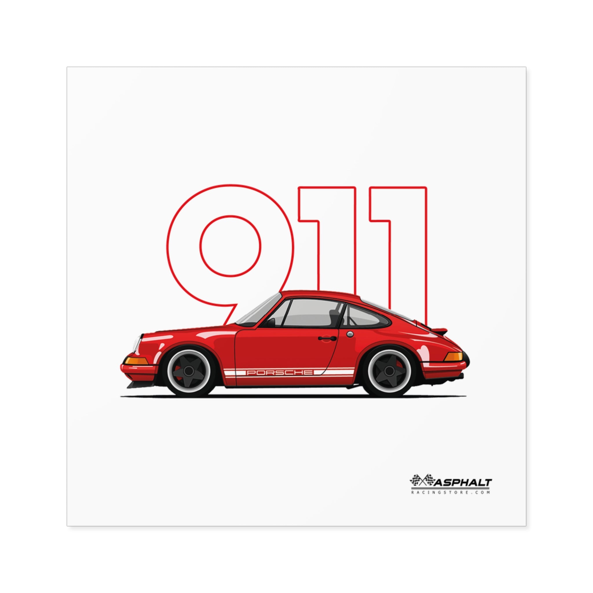 Porsche 911-02 Stickers