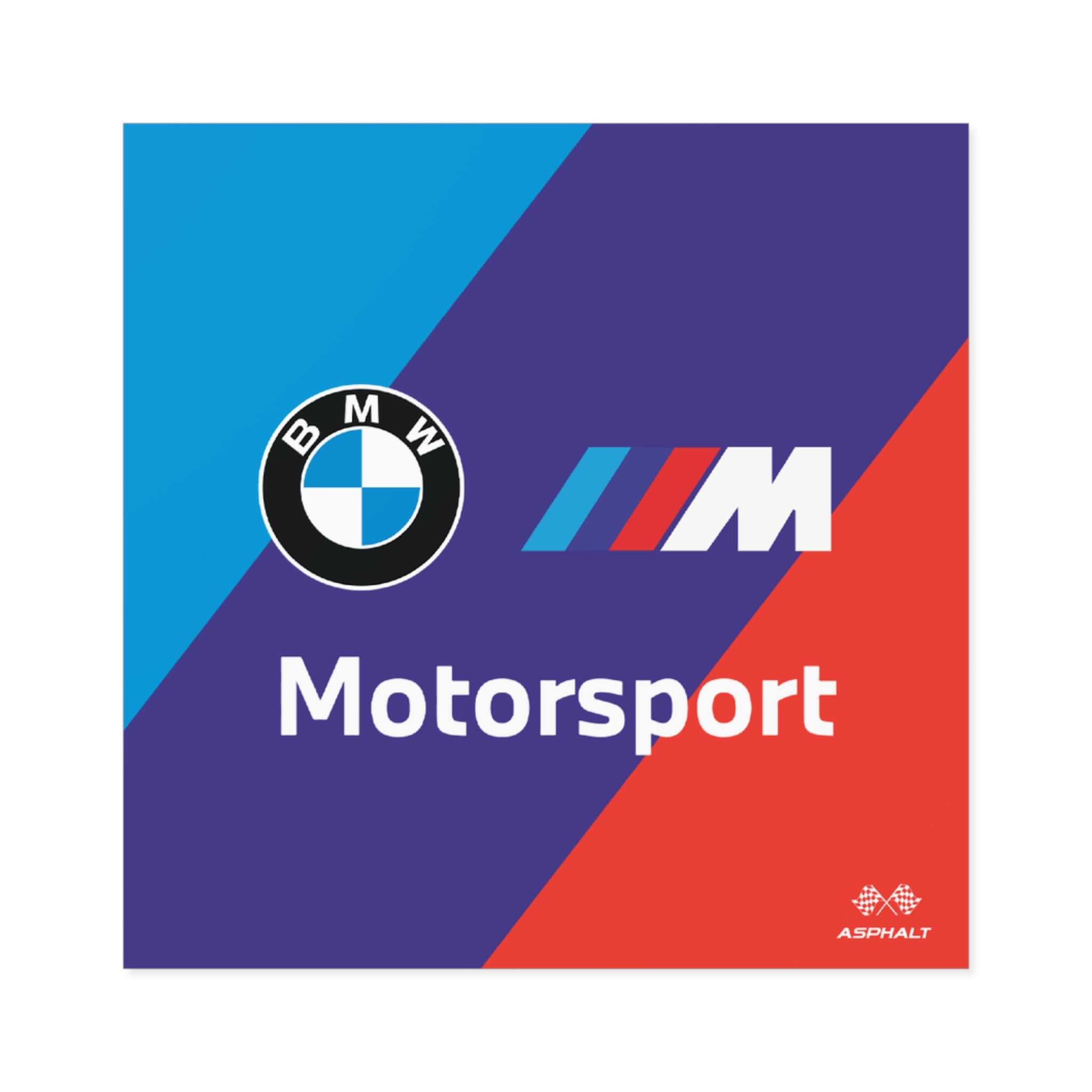 BMW Square Stickers - 01BSTR09