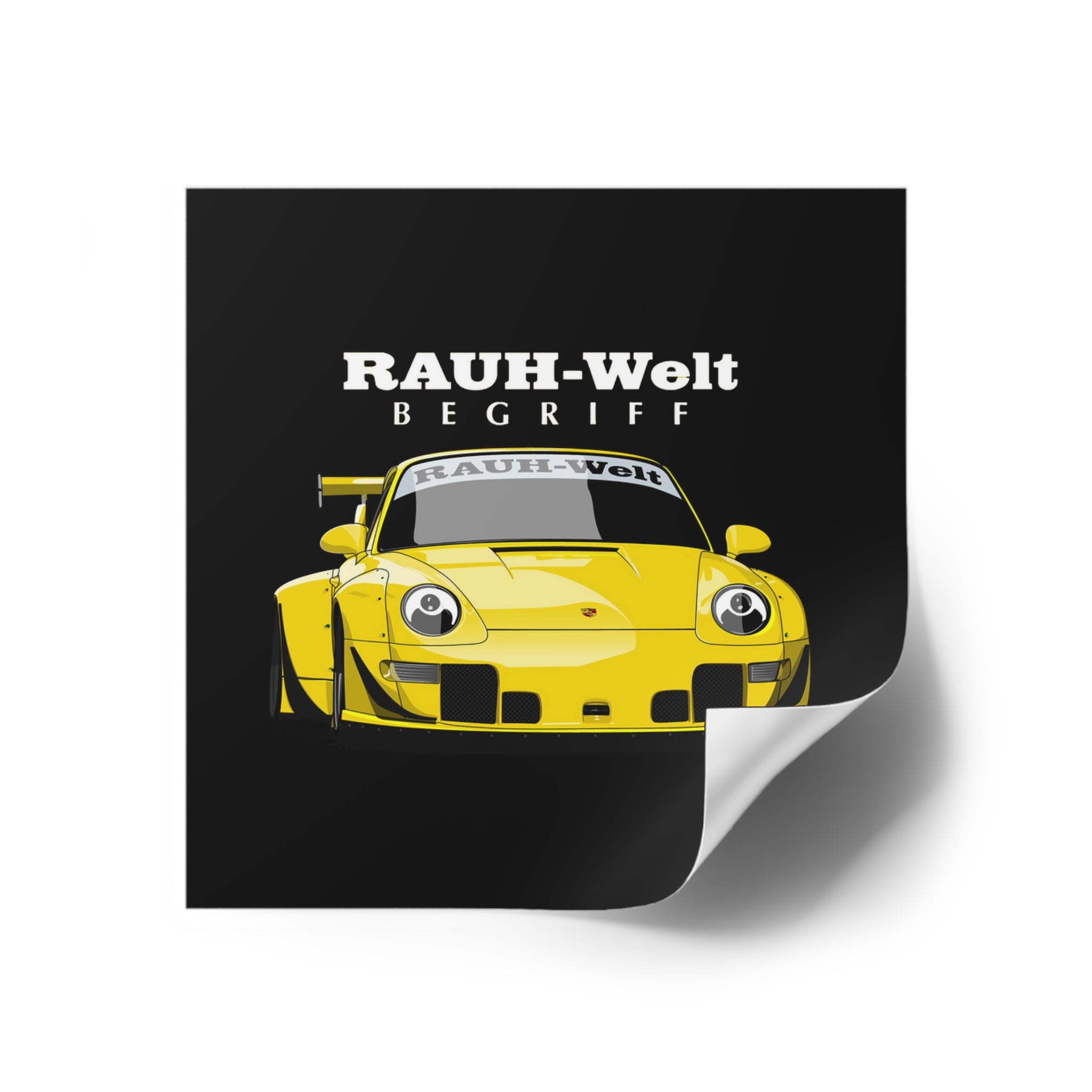 Porsche 911 RAUH - Welt - 06 Stickers