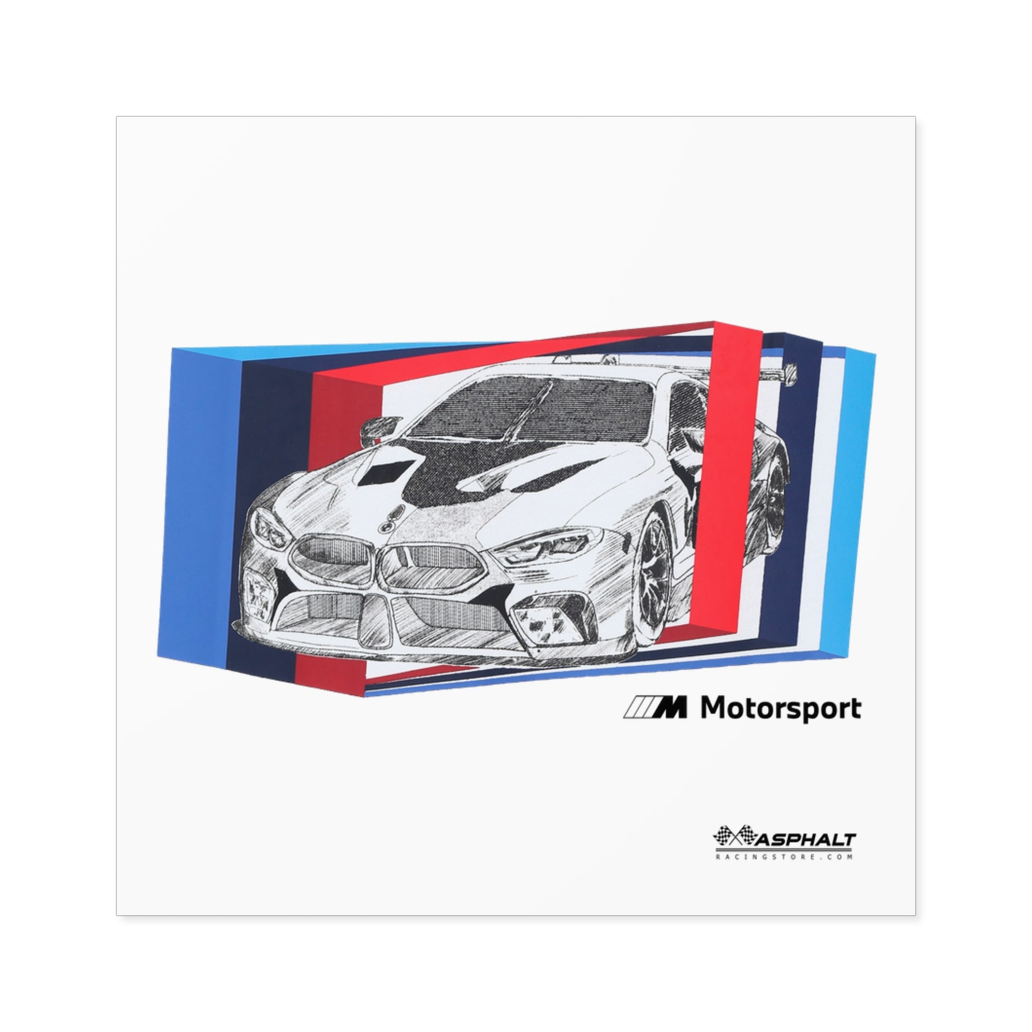 BMW M 8 - 01 Stickers