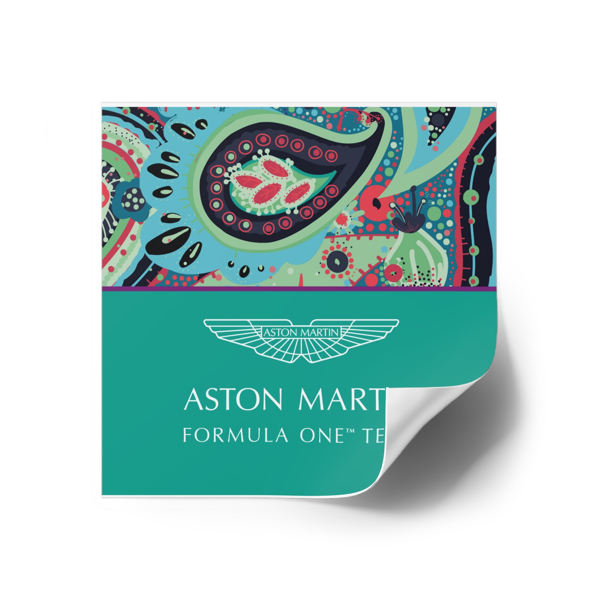 Aston Martin Square Stickers - 03ASTR01