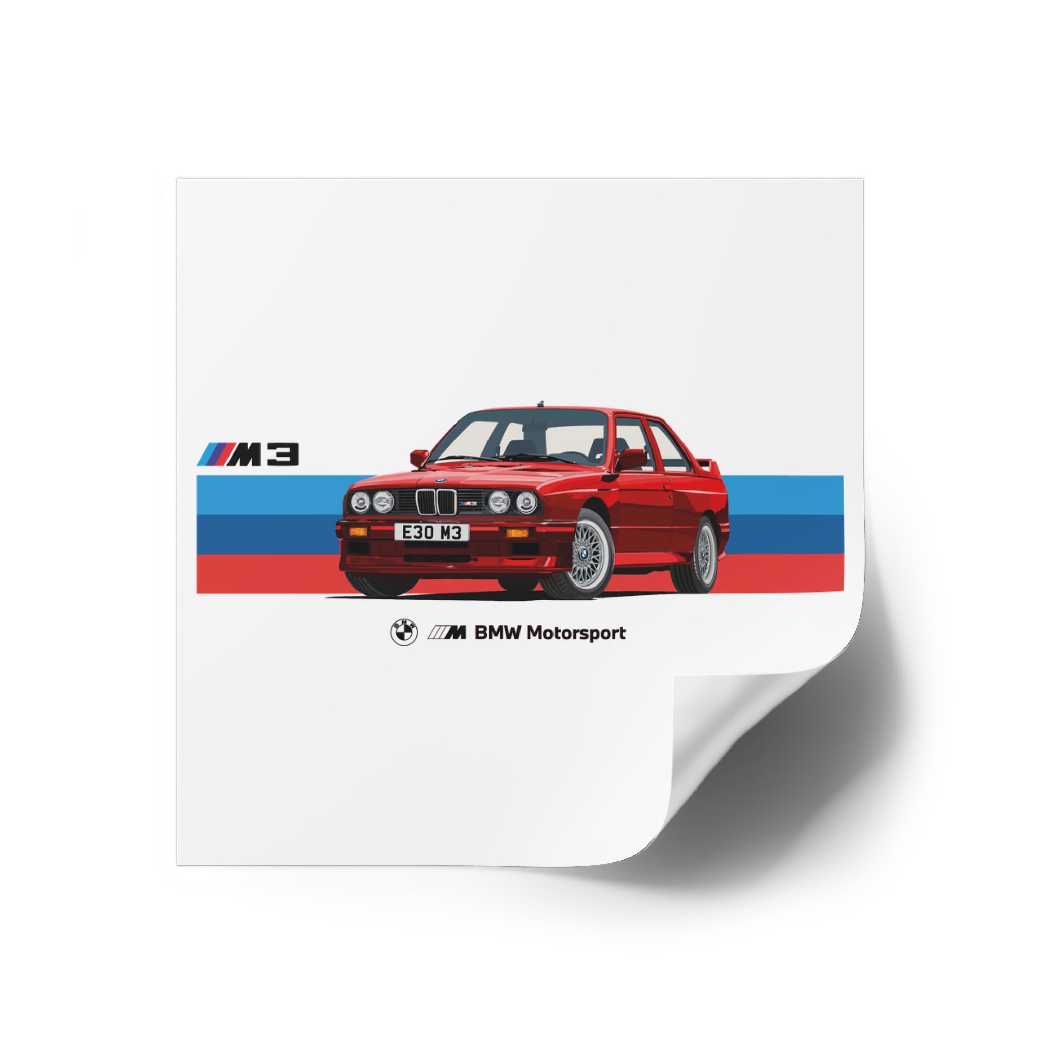 BMW E 30 - 04 Stickers