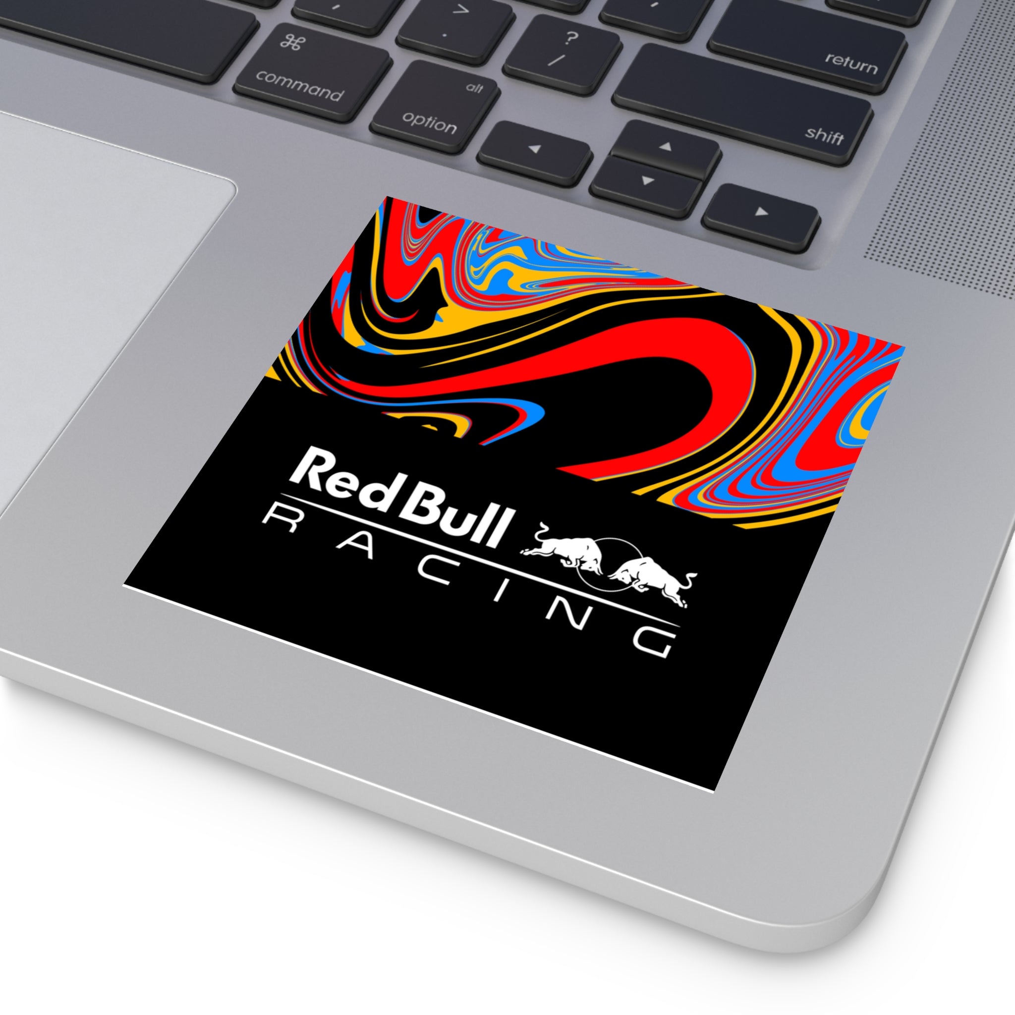 Red Bull Square Stickers - 0FRSTR03