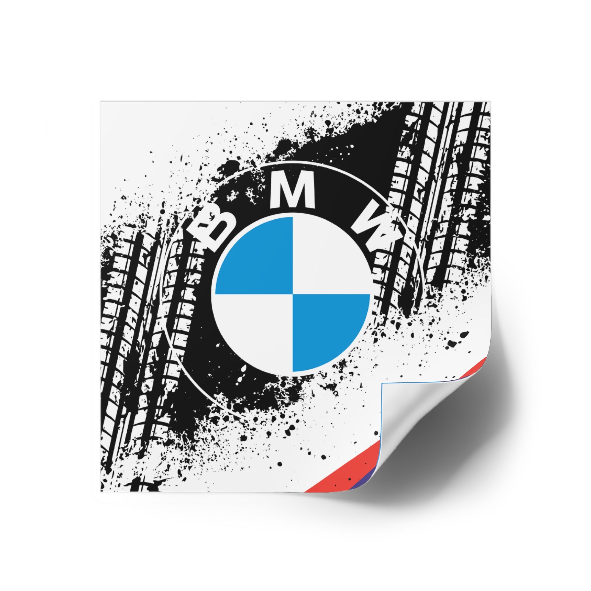 BMW Square Stickers - 01BSTR01