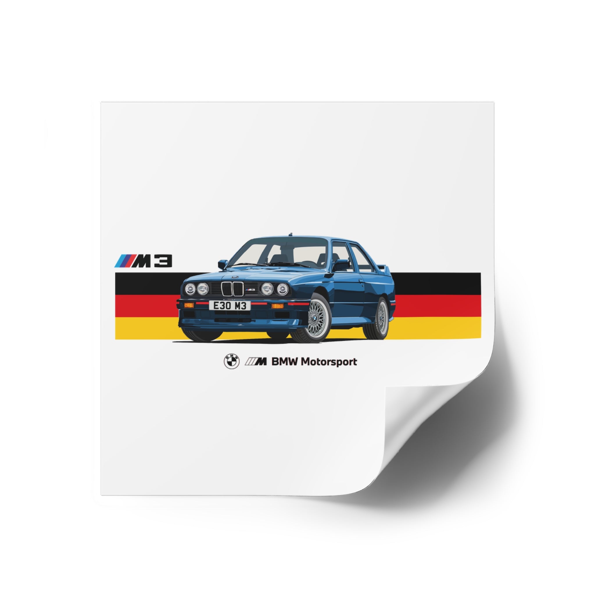 BMW E 30 - 01 Stickers