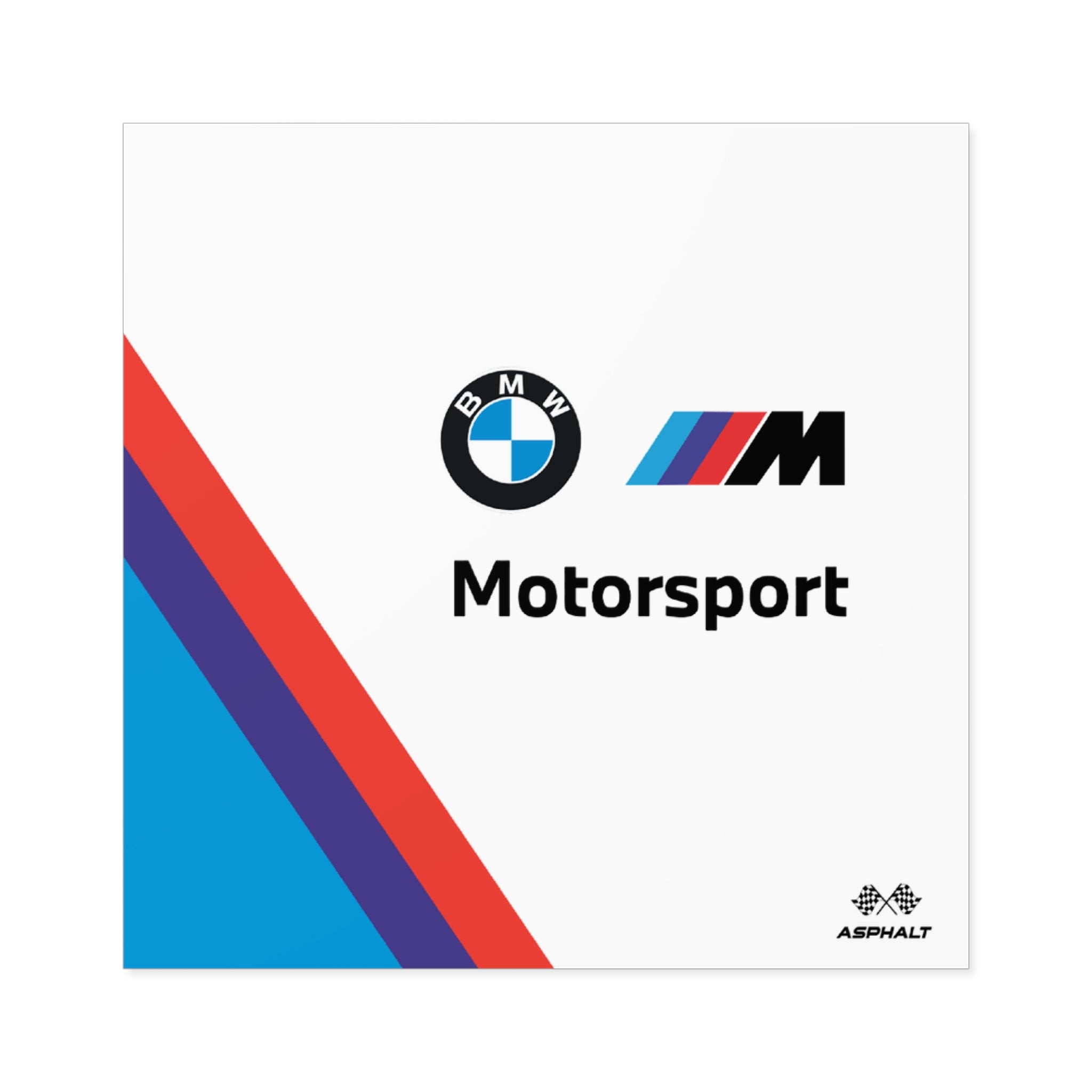 BMW Square Stickers - 01BSTR05